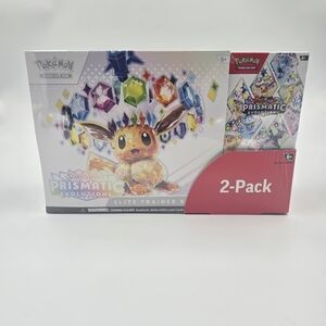 Pokémon TCG Prismatic Evolutions Elite Trainer Box *FACTORY SEALED*